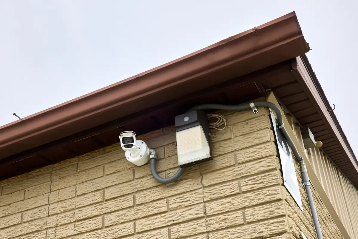 Security and lighting KO Storage of Doylestown, OH